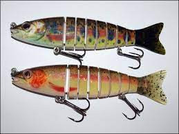 PESCIOLINO OLYMPUS LIVE SERIES TROUT  LUNGO 15 CM SNODATO 